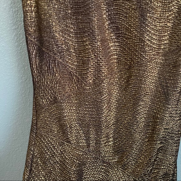 Free People Moonage Daydream Metallic Tunic Mini Dress Size small - Picture 9 of 9